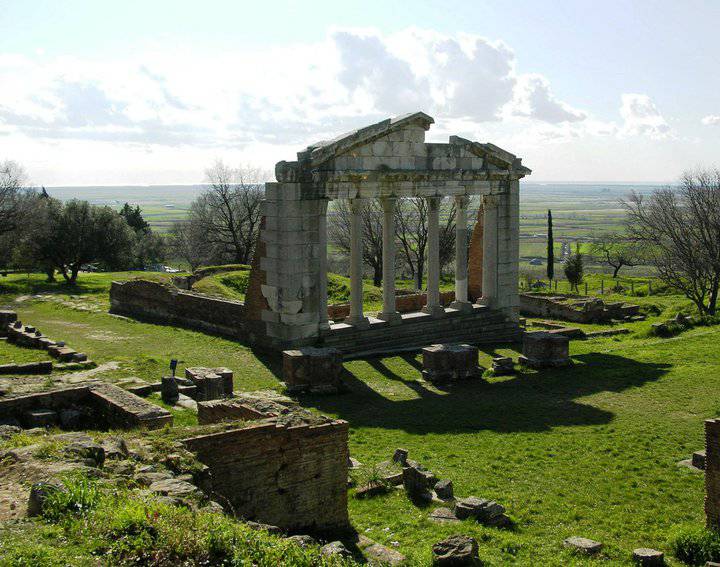 Аполлония, Албания
