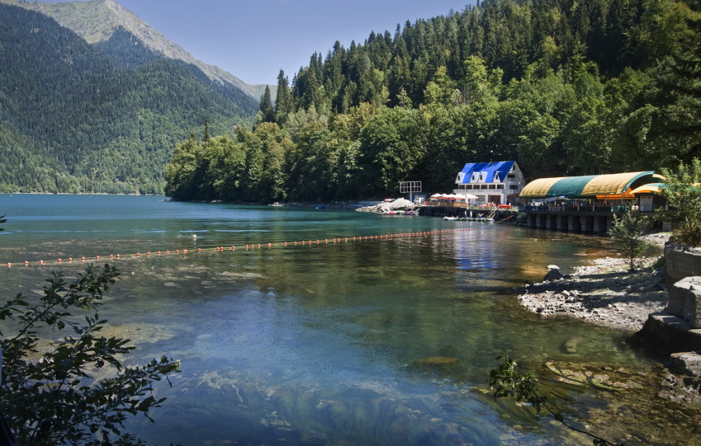 Озеро Рица, Абхазия