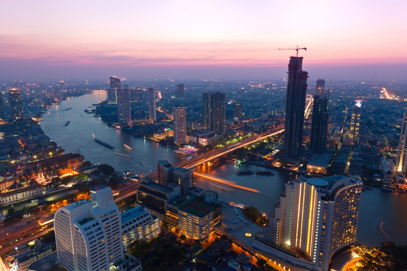 Вечерний Бангкок