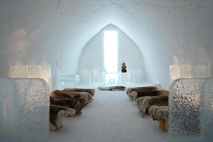 Ледяной отель, Финляндия