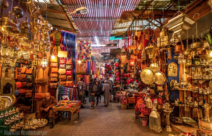 Рынок в Марракеше